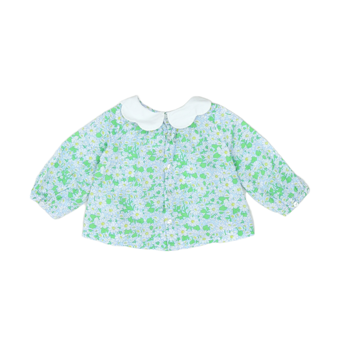 Blouse bébé - Très bon état vert, JACADI