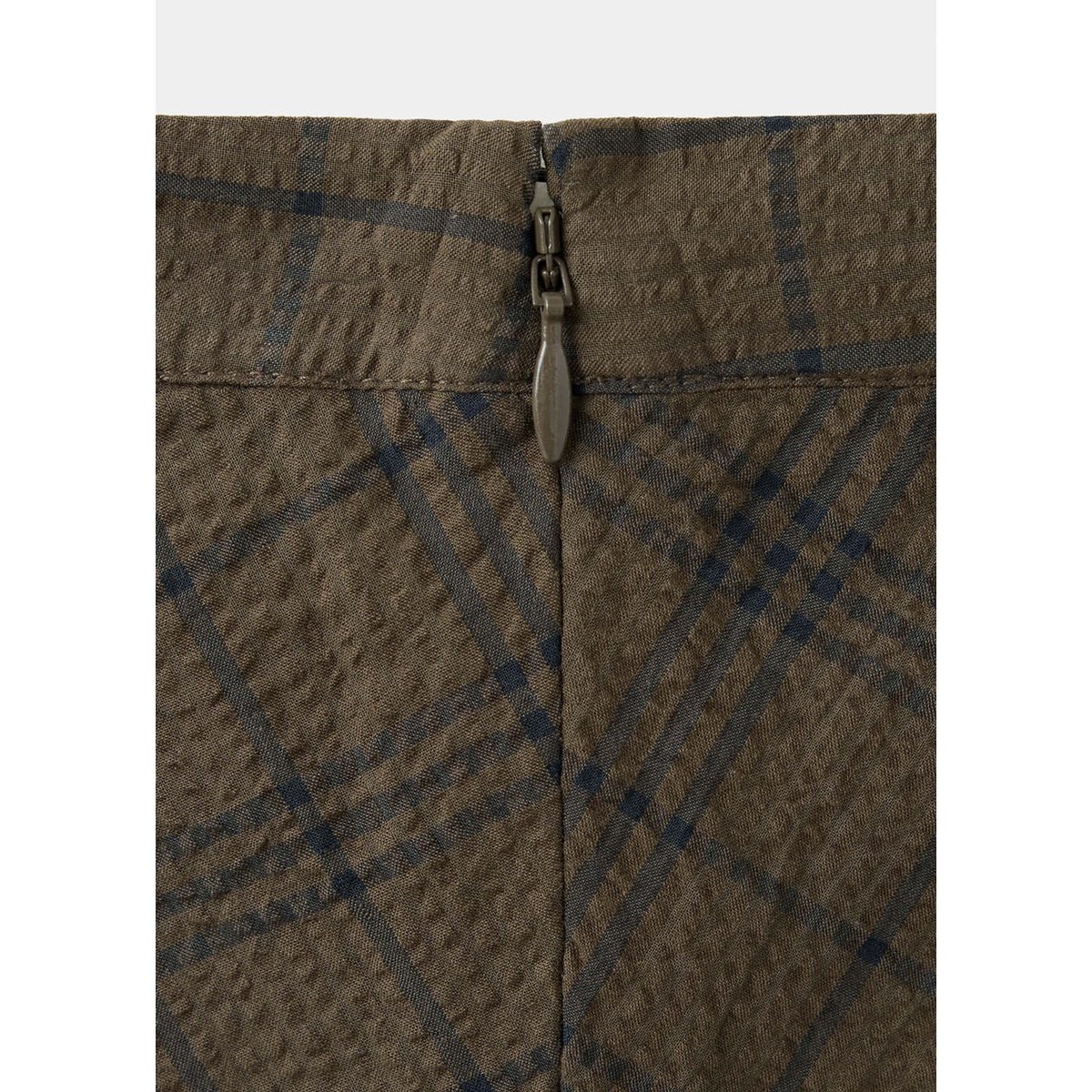 Jupe longue carreaux vert, MANGO TEEN