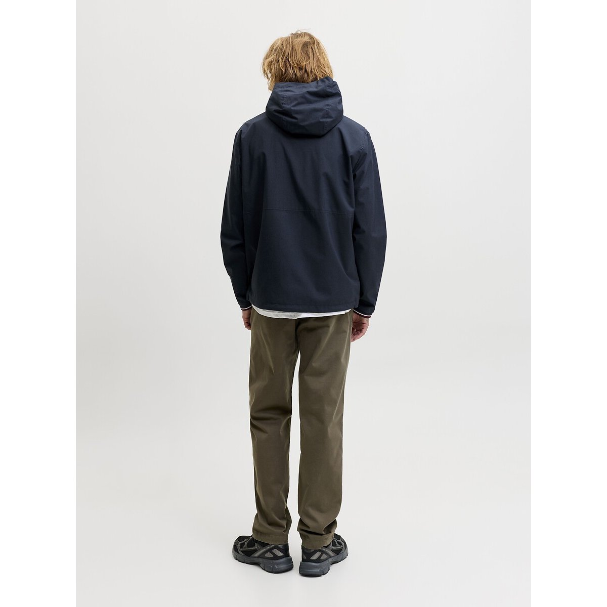 Coupe-vent à capuche, BENJAMIN bleu foncé, JACK & JONES