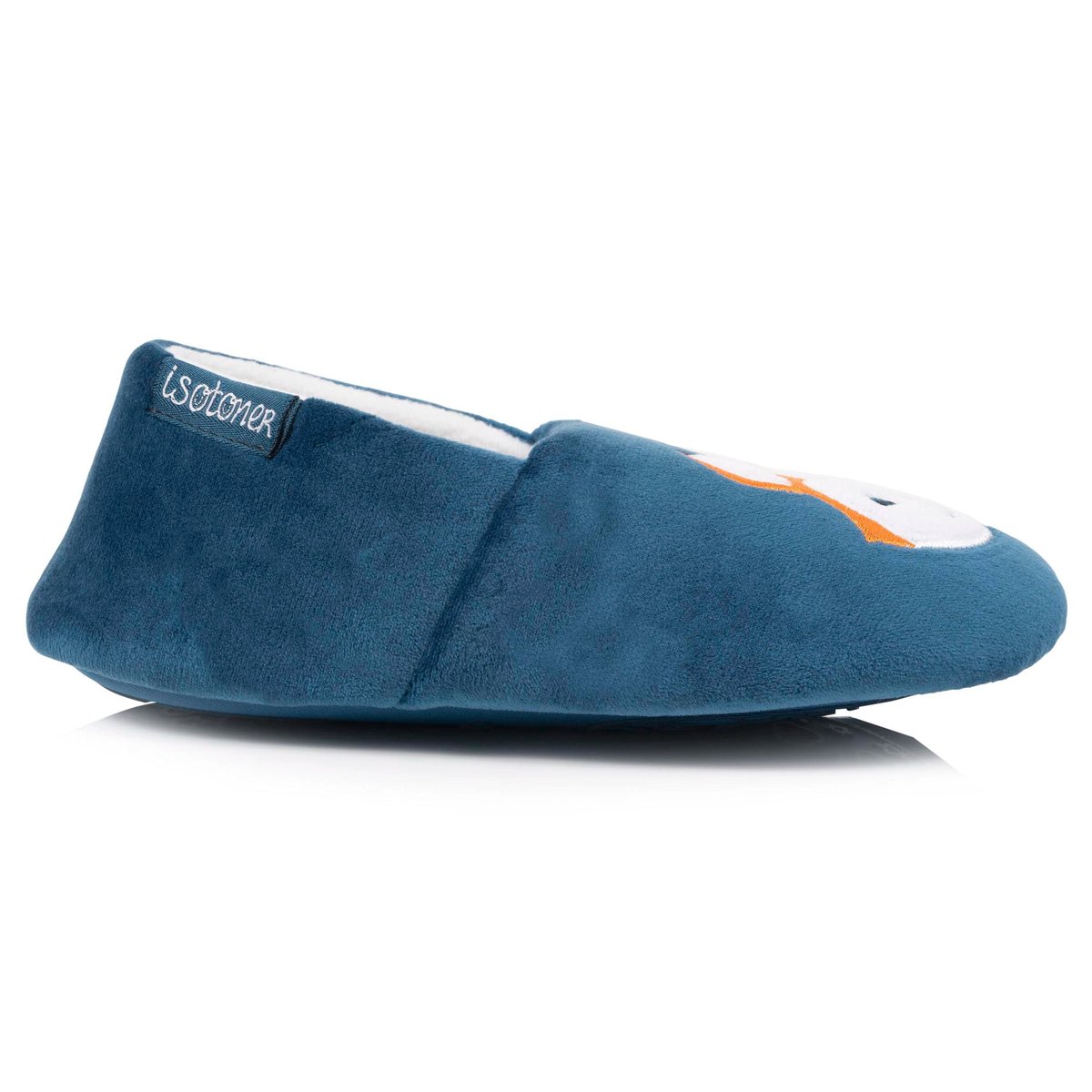 Chaussons Mocassins bleu, ISOTONER