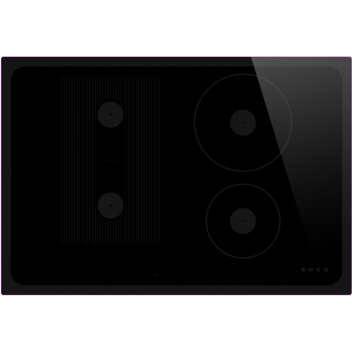 Plaque induction SI1M24744D couleur unique, SMEG