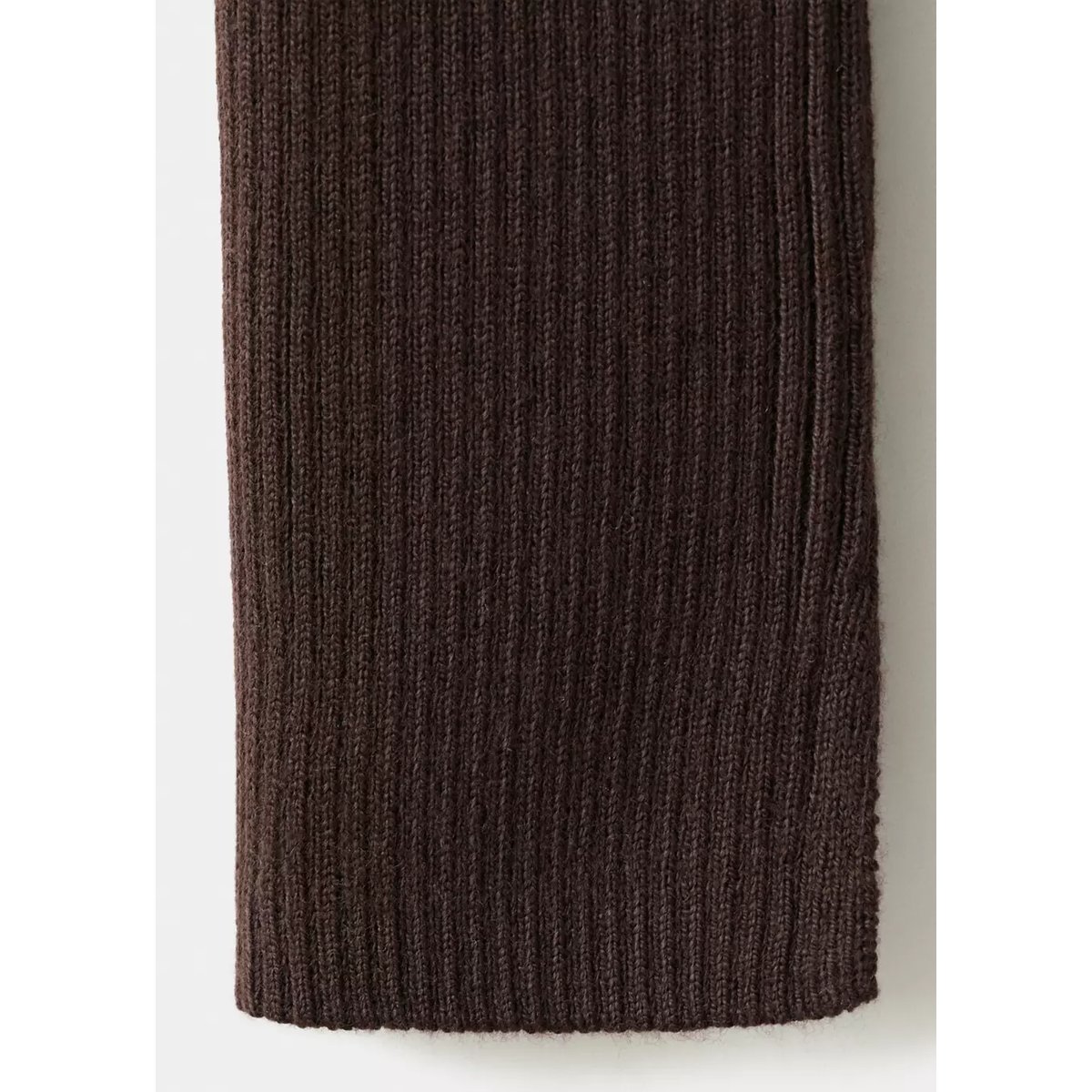 Pull maille col bateau chocolat, MANGO