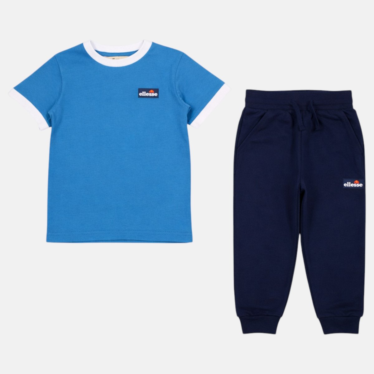 Lot de 2 t-shirts manches courtes et pantalon de jogging TEAM bleu marine, ELLESSE