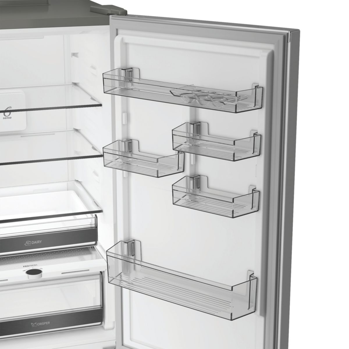 Réfrigérateur combiné WHK26372X5EA3 couleur unique, WHIRLPOOL