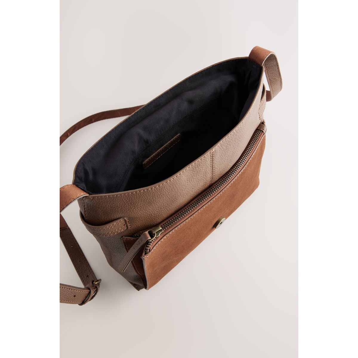 Besace marron fauve, NEXT
