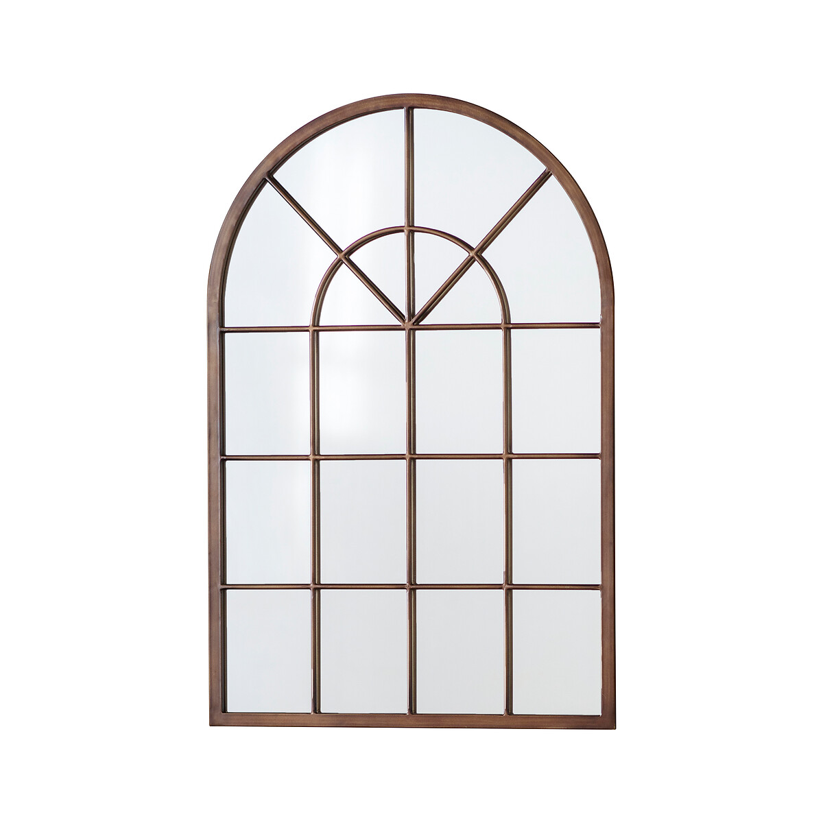 60x90cm Knox Arched Window Style Wall Mirror bronze, ÉDITÉ