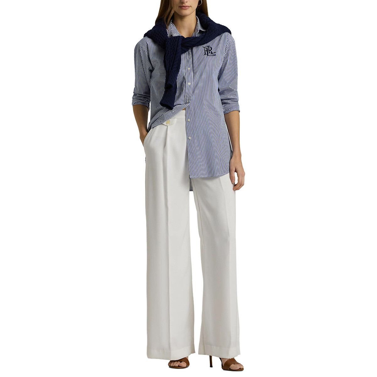 Chemise rayée KOTTA bleu/blanc, LAUREN RALPH LAUREN