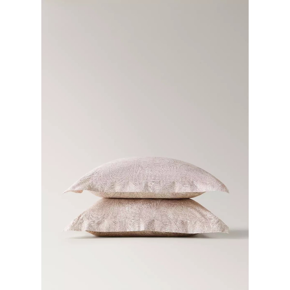 Taie d'oreiller 100 % percale de coton 60 x 60 cm cognac, MANGO HOME