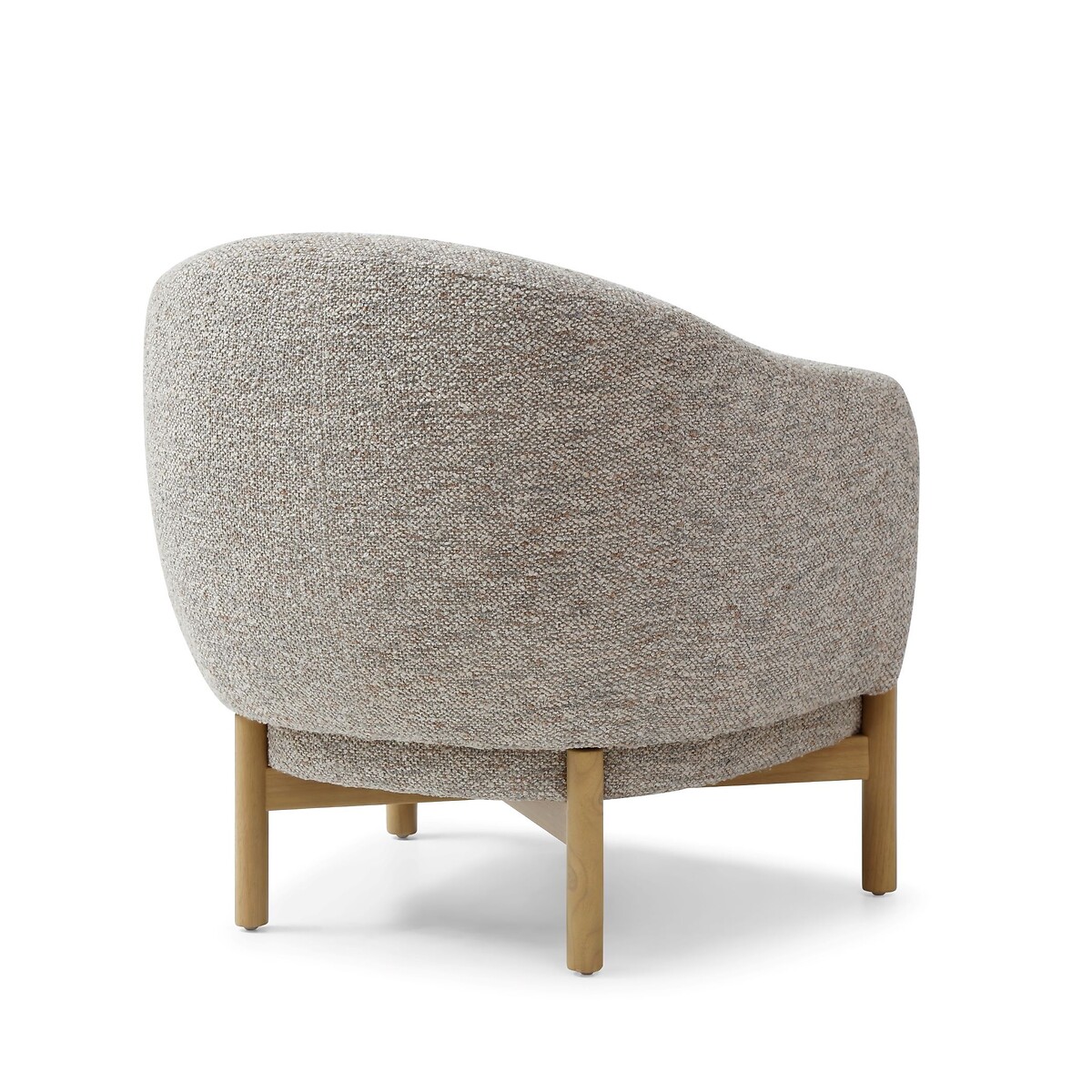 Sasha Curve Boucle Tub Chair natural, ÉDITÉ