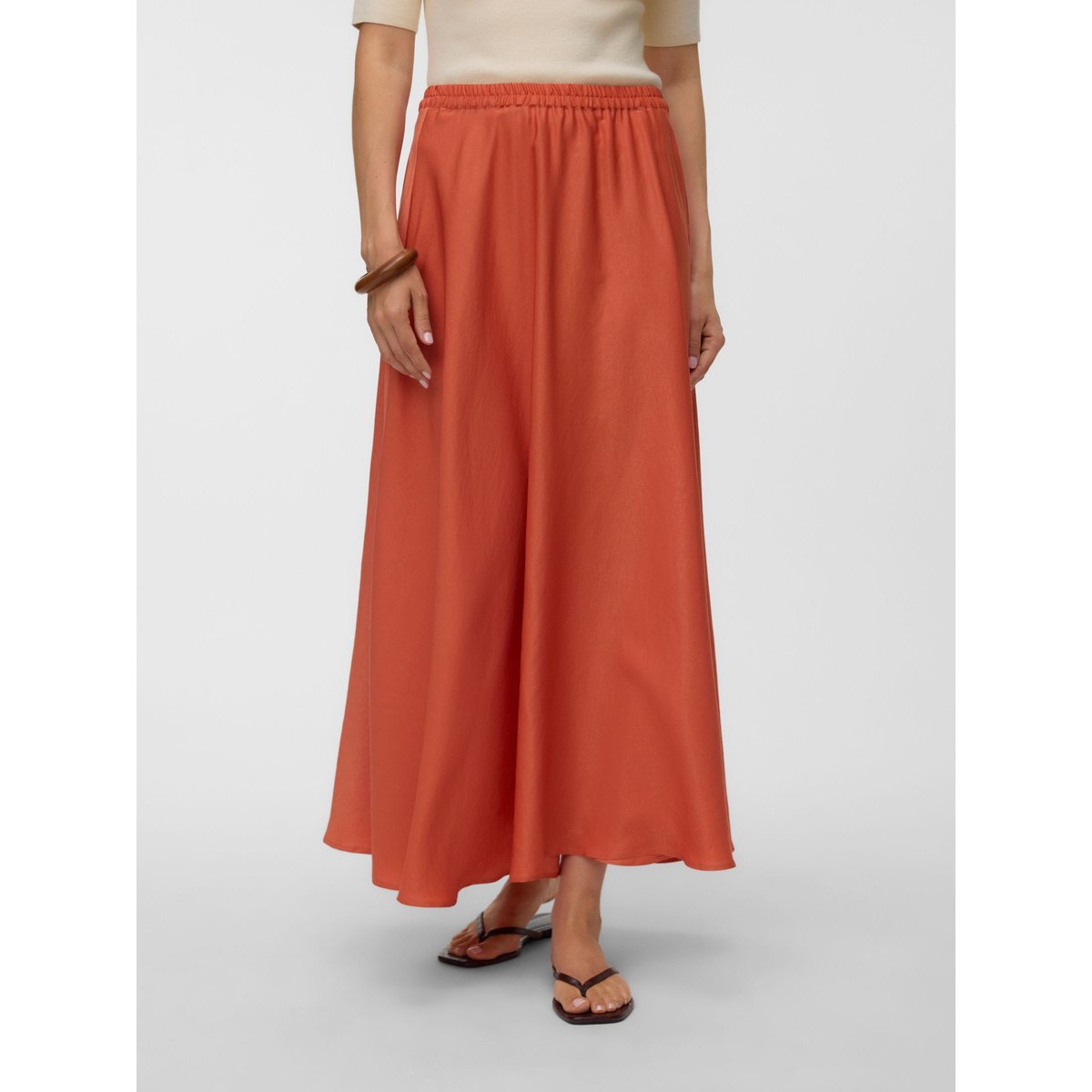 Jupe orange - langoustino, VERO MODA