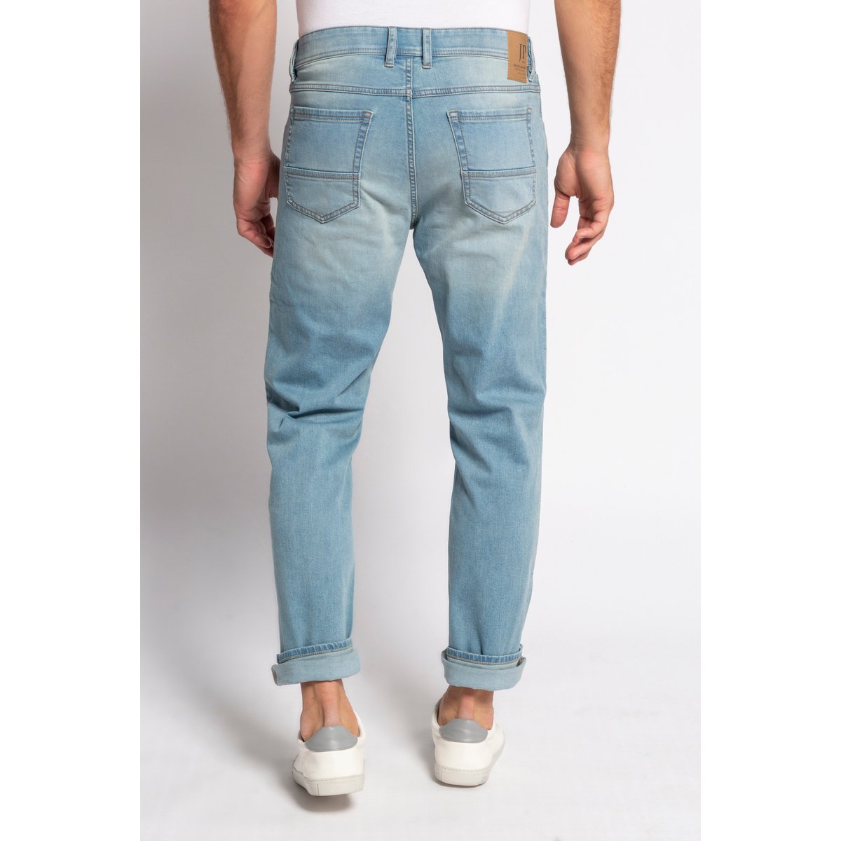 Jean ventre confort, denim jean blanchi, JP1880