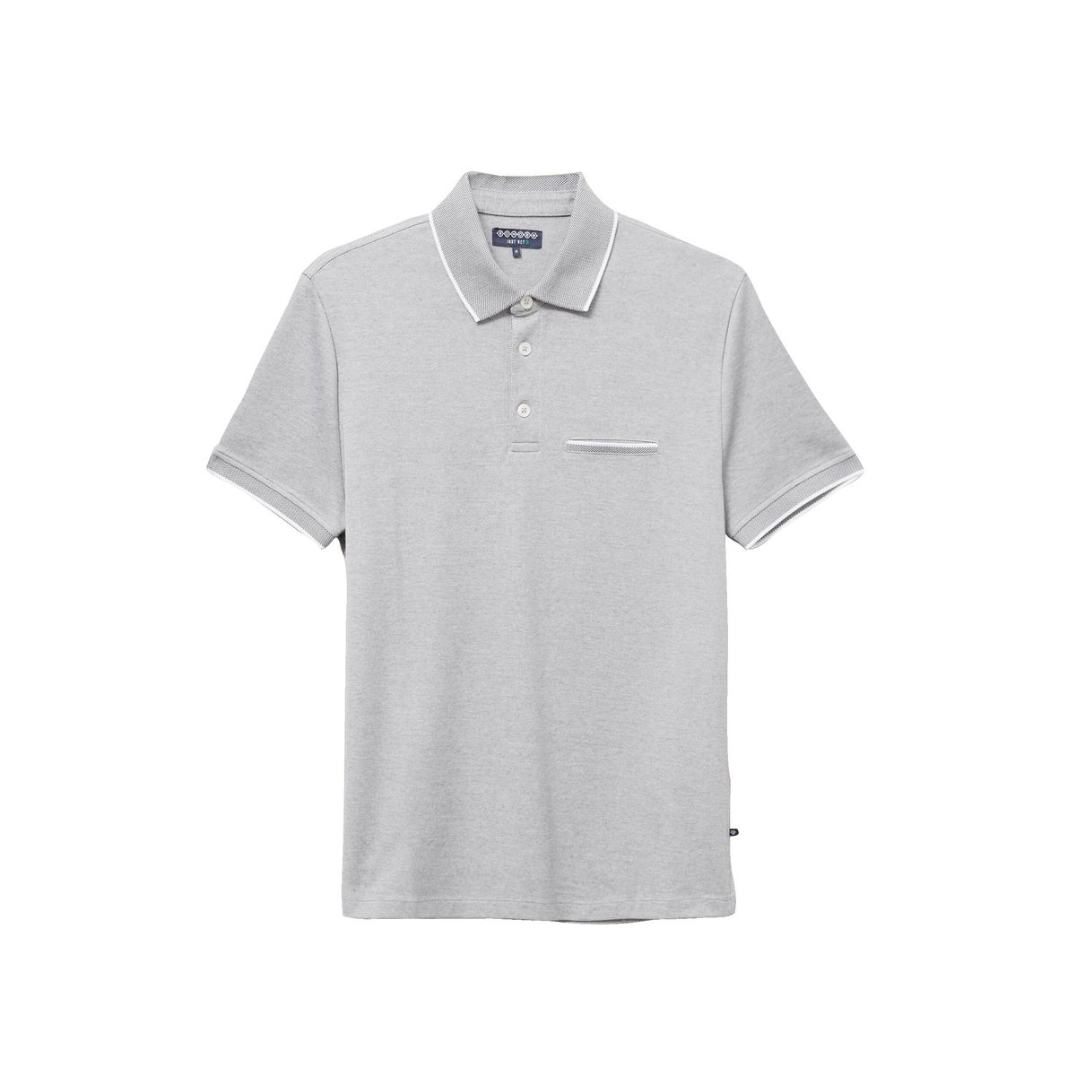 Polo manches courtes gris foncé, BONOBO