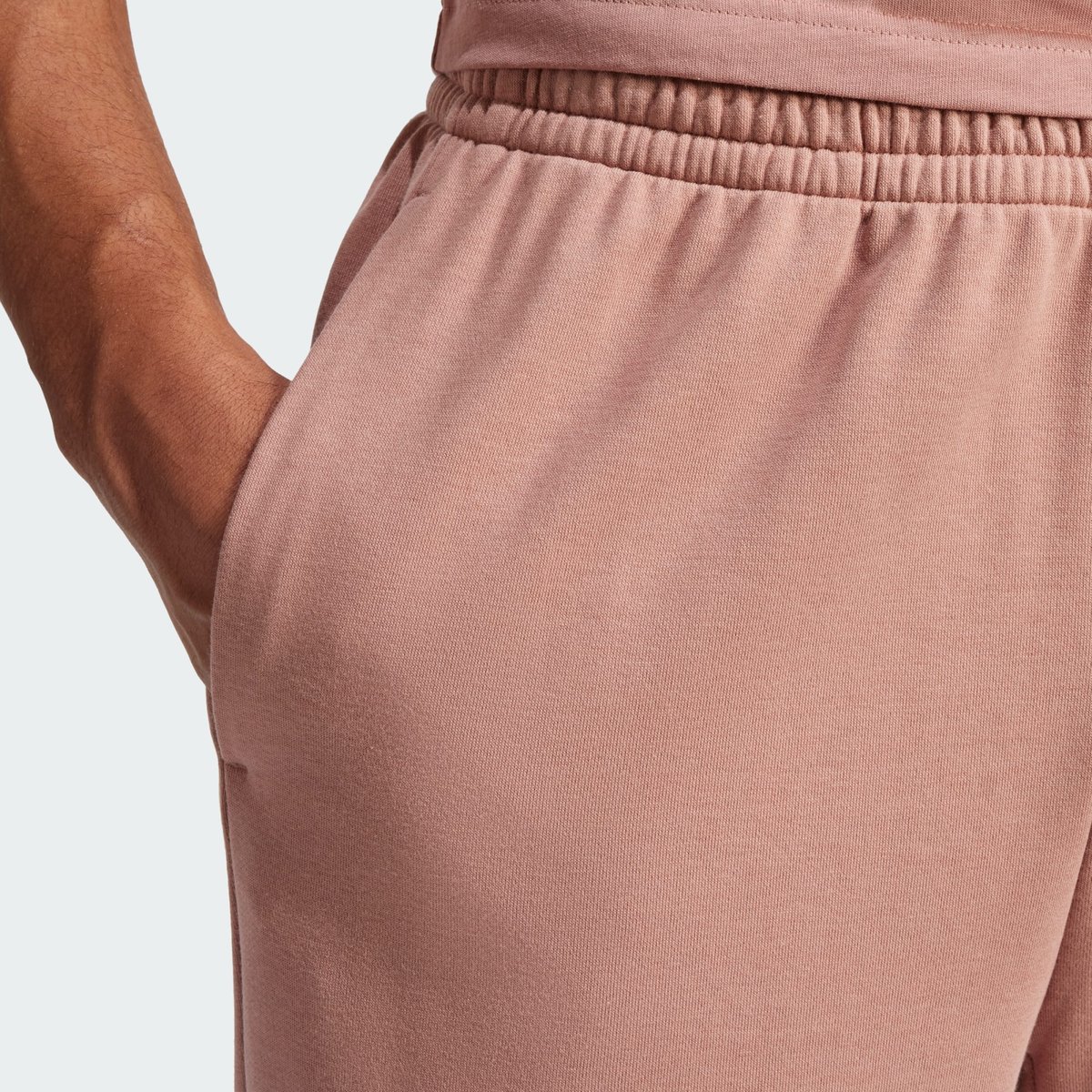 Pantalon de jogging cosy warm clay / white, ADIDAS SPORTSWEAR