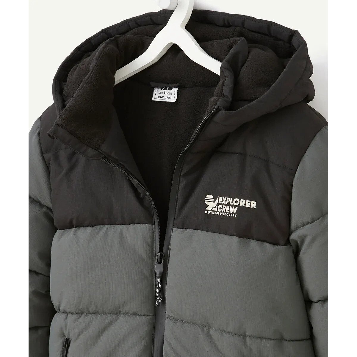Hooded Padded Jacket green, TAPE A L'OEIL