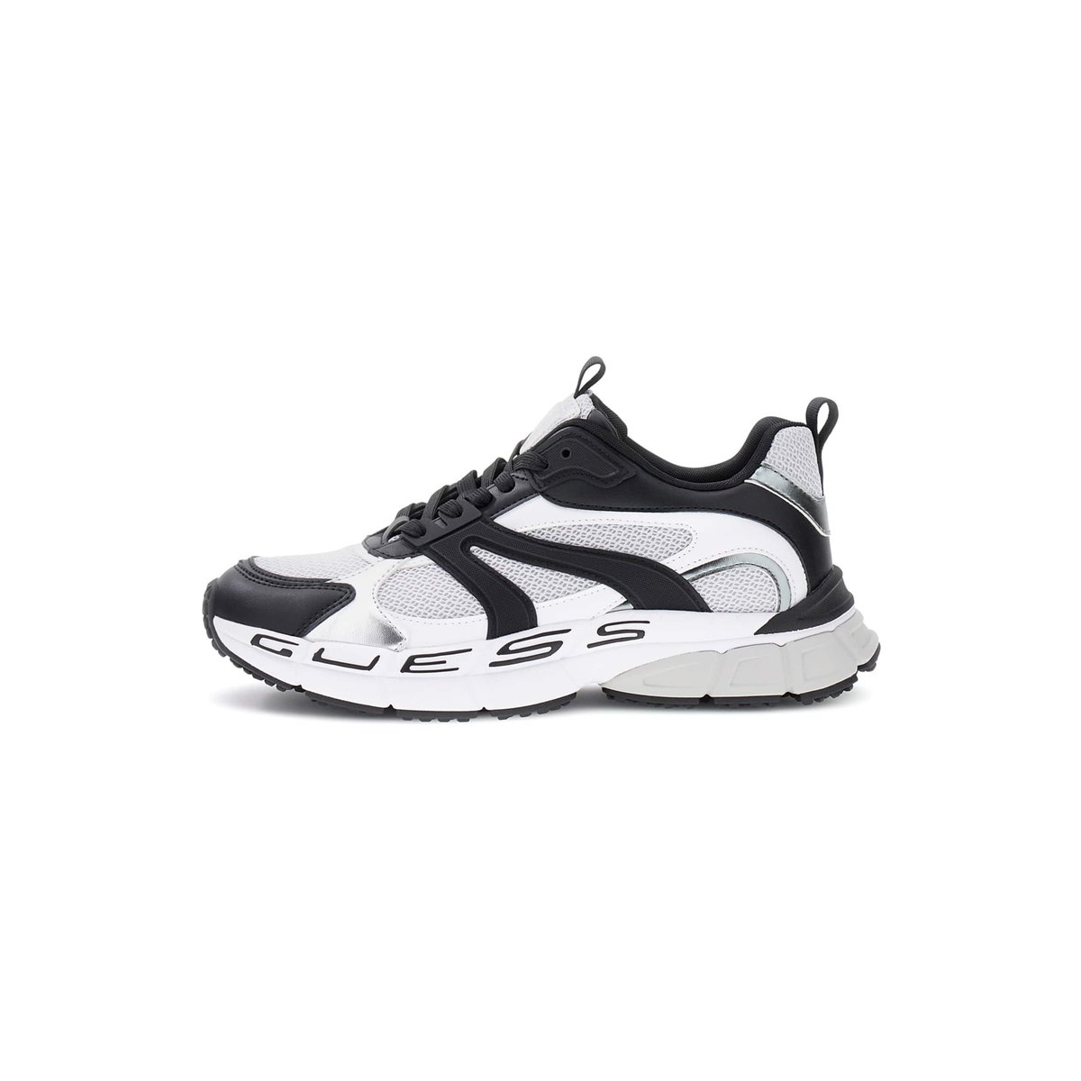 Baskets De Running Bevalli Empiècements Ajourés noir multi, GUESS