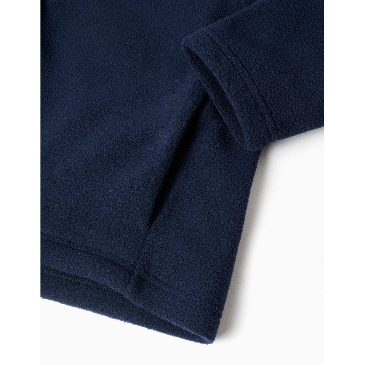 Veste en polaire à col montant bleu foncé, ZIPPY