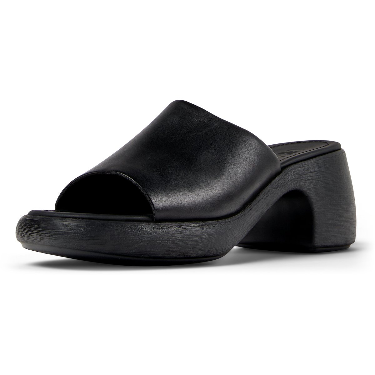 Sandales Thelma Cuir noir, CAMPER
