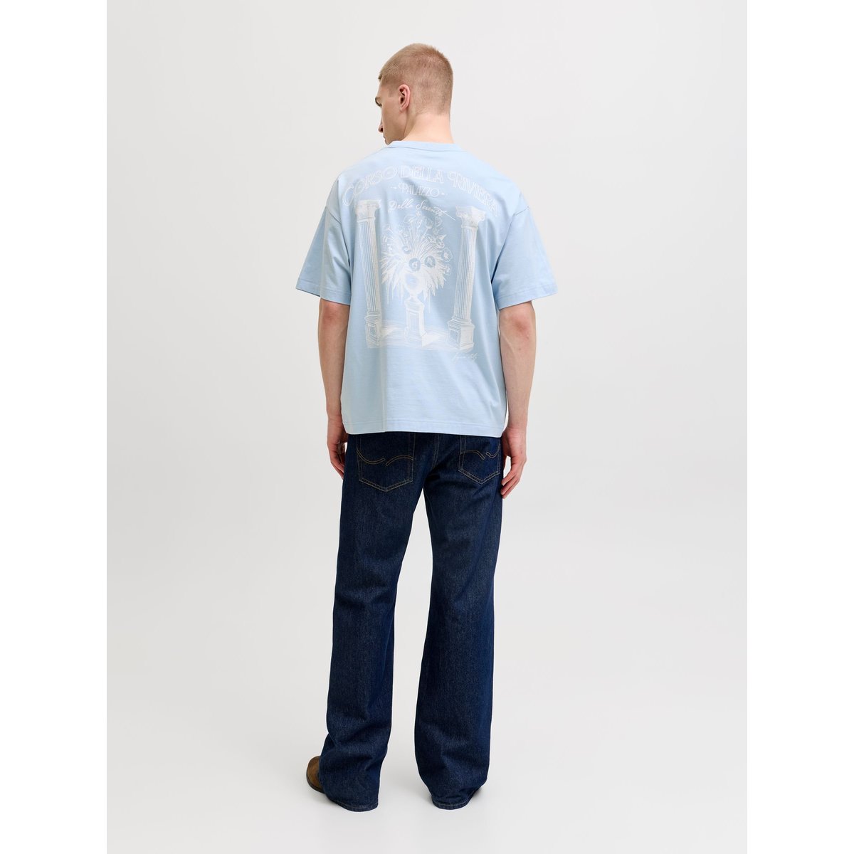 T-Shirt cashmere blue 1, JACK & JONES