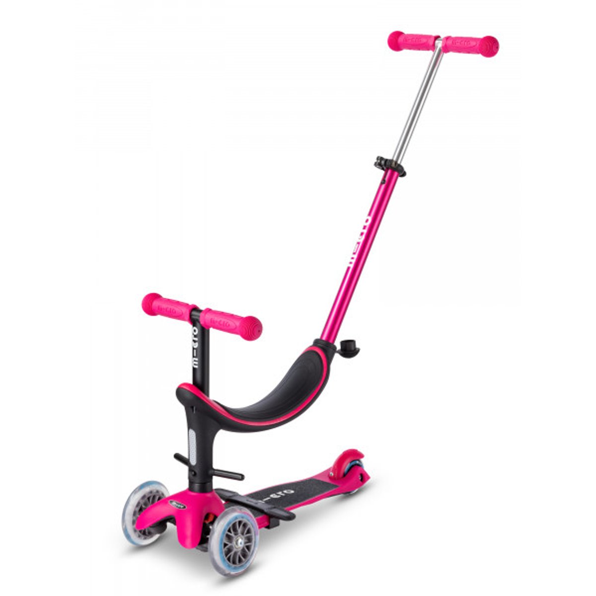 Mini Micro 3en1 Révolution - Rose rose framboise, MICRO MOBILITY