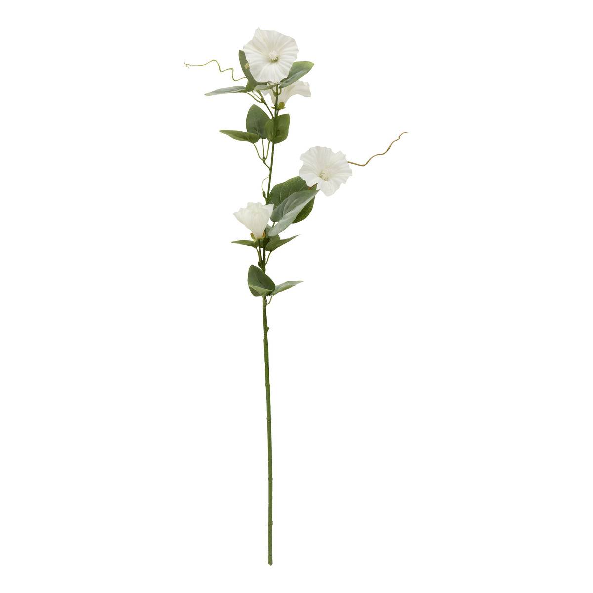 Tige Petunia Artificielle Phoebe H76 cm Blanche blanc, ATMOSPHERA