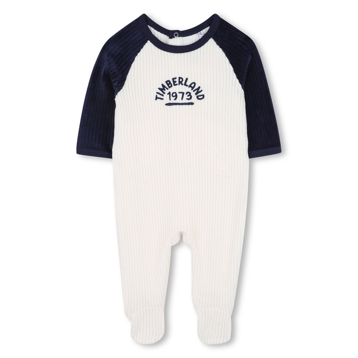 Pyjamas imprimés et deux bavoirs ivoire, TIMBERLAND