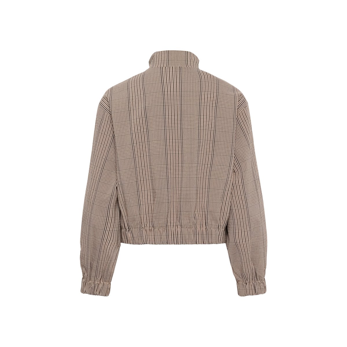 Veste bleu marron nightsky brown check, SOAKED IN LUXURY