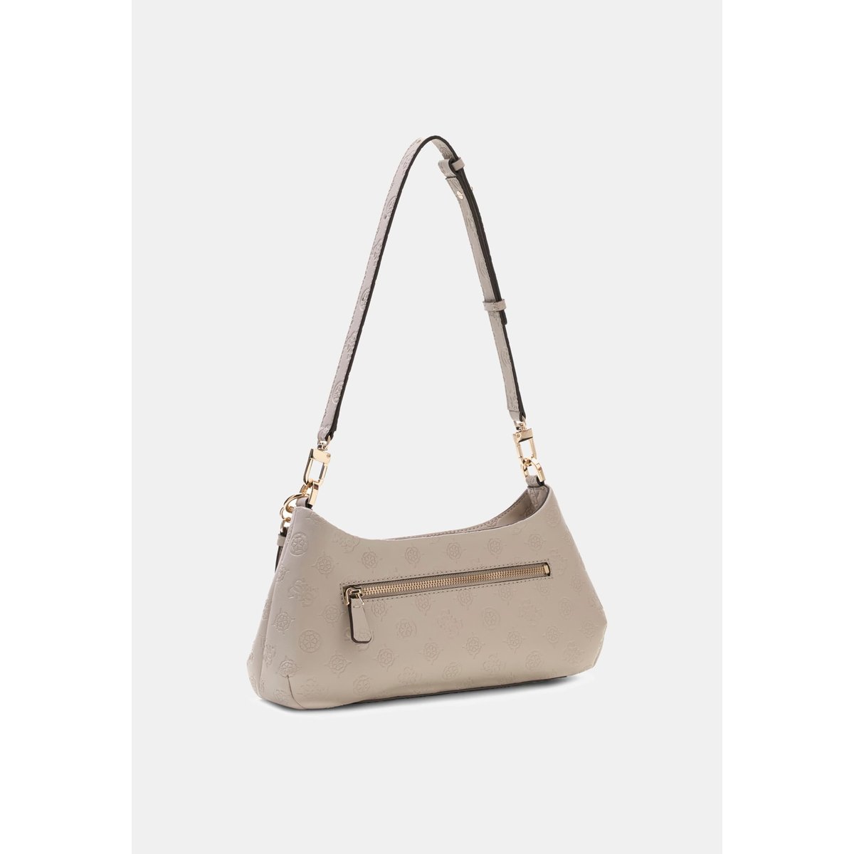 Sac À Épaule Carmella Logo rouge foncé, GUESS