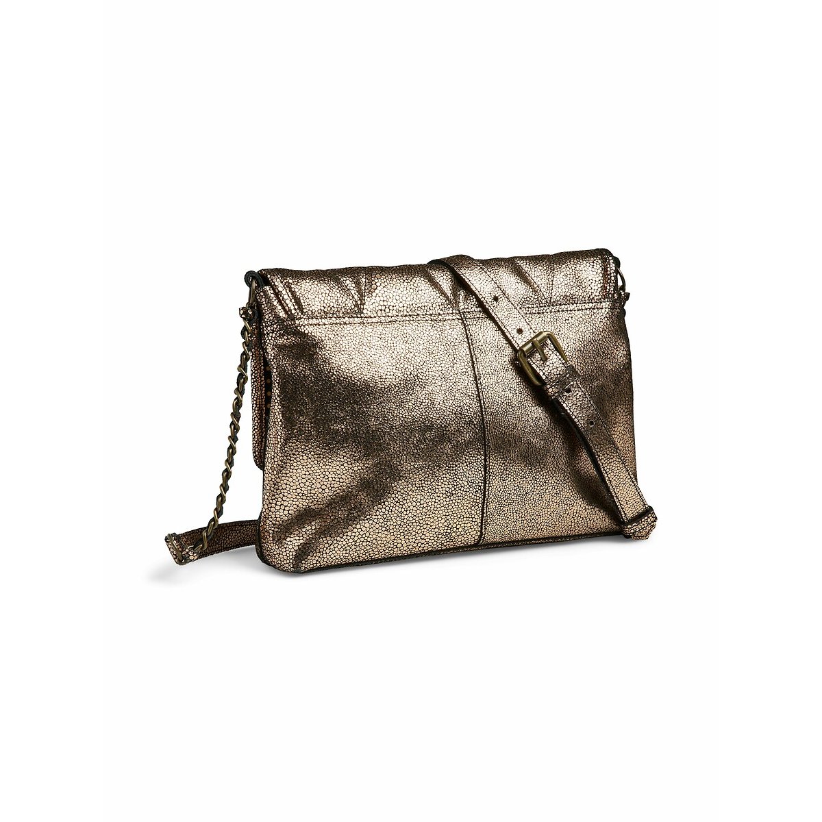 Jami Leather Handbag copper, PIECES
