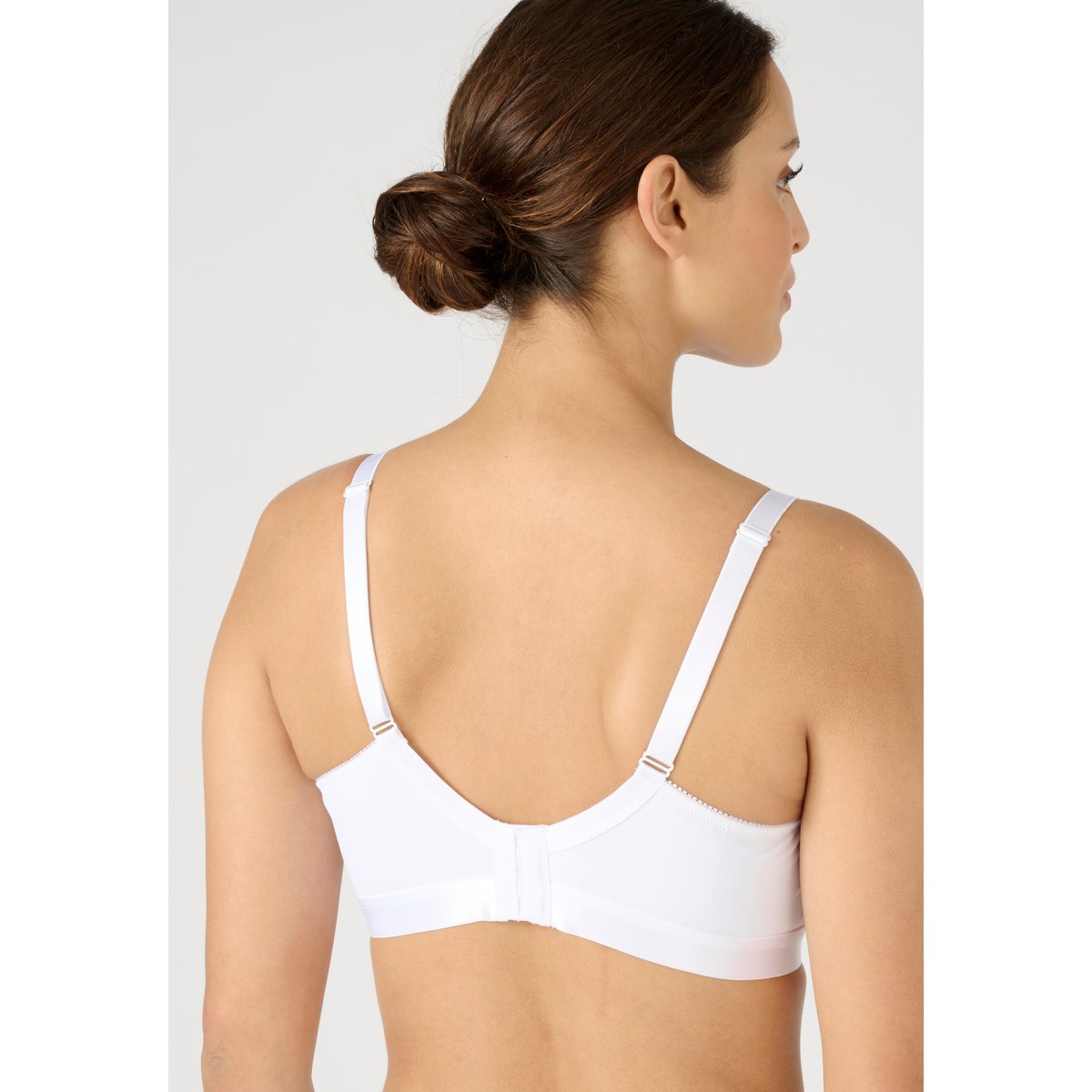 Soutien-gorge grand maintien sans armatures blanc, DAMART