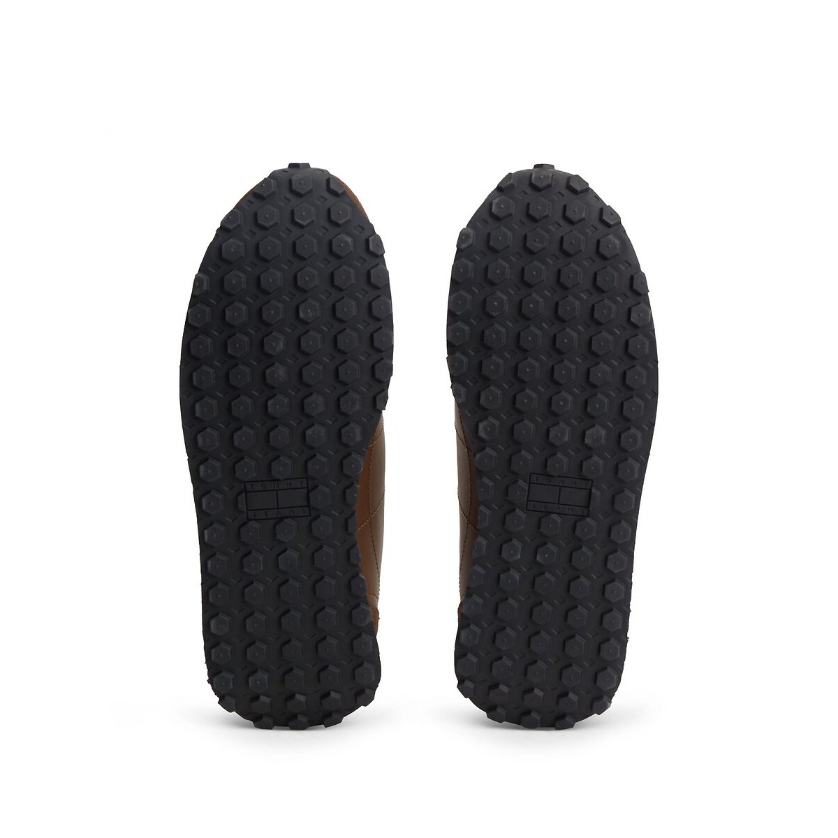 Baskets RETRO RUNNER ARCHIVE MIX MAT marron, TOMMY HILFIGER
