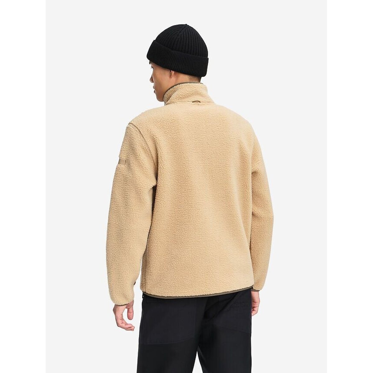 Fleece gecombineerd met ander materiaal donkerbeige, AIGLE
