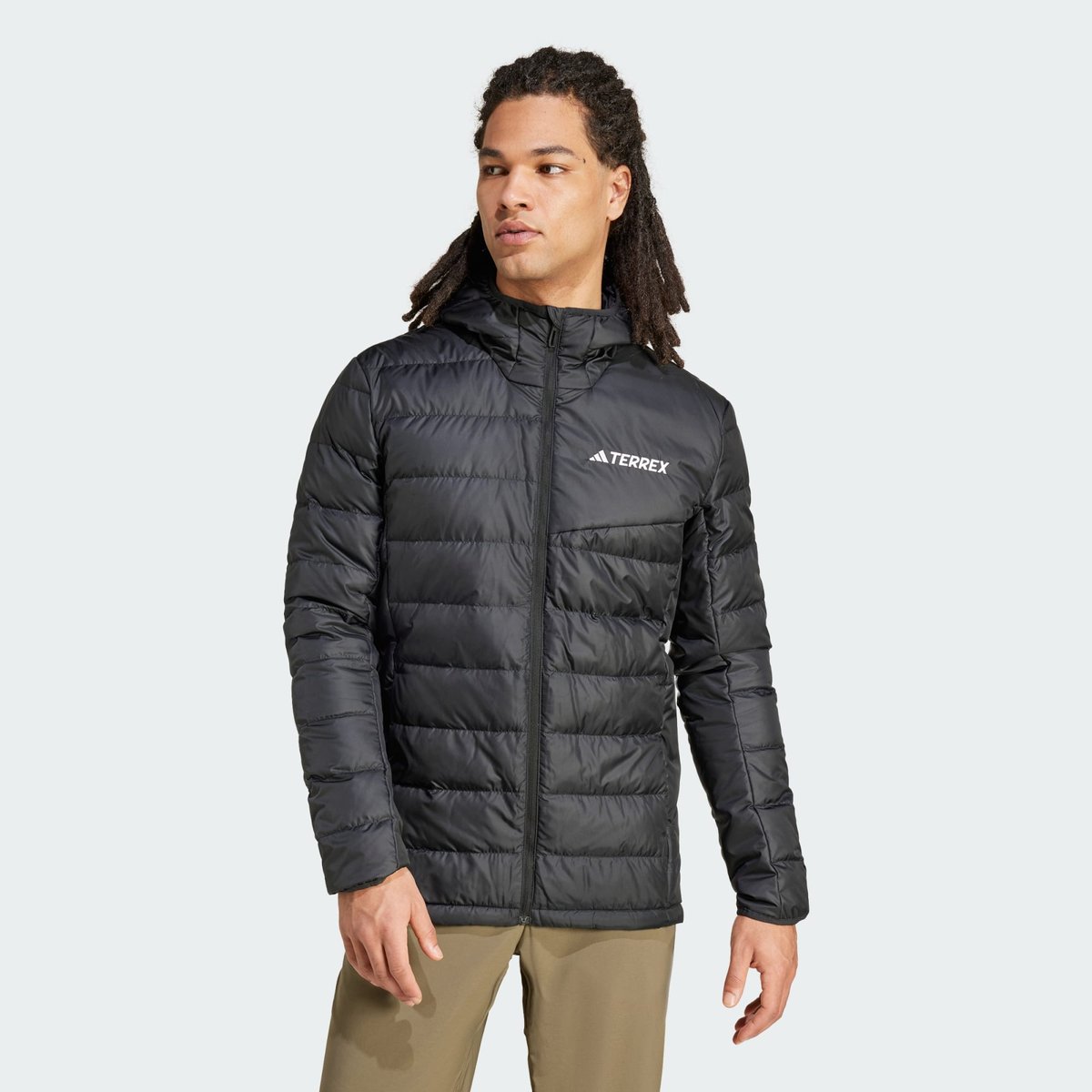 Doudoune à capuche légère Terrex Multi black, adidas Performance