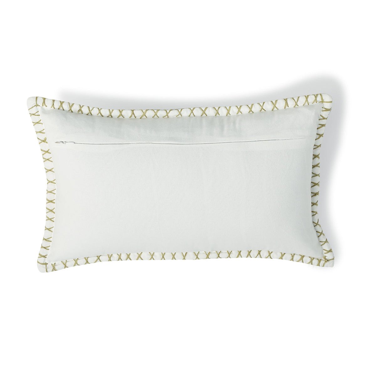 Housse de coussin toile de coton XLOVE sable, FEBRONIE