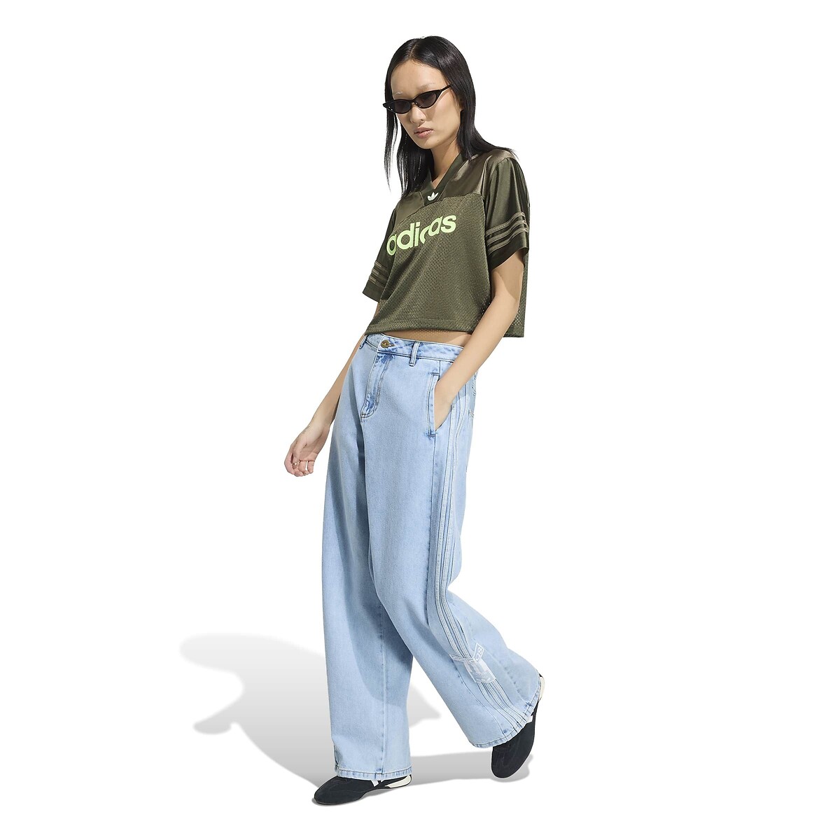 Jean large ADIBREAK denim bleu clair, adidas Originals