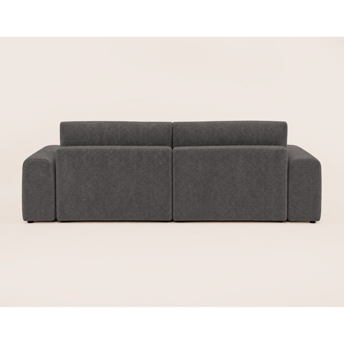 Canapé d'Angle Convertible 4 places - CONSTANCE gris, BEST MOBILIER