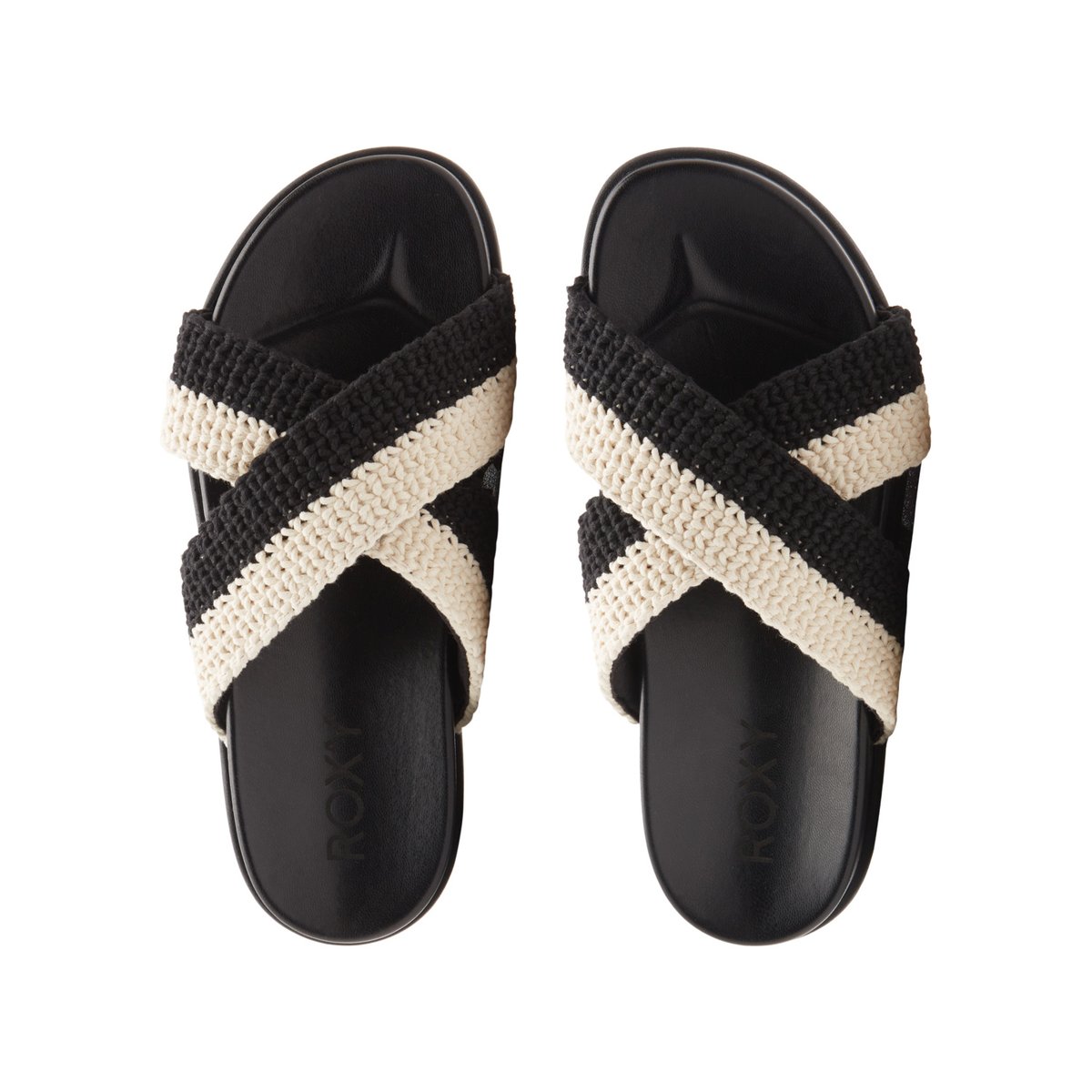 Sandales SYENNA. noir black/cream, ROXY