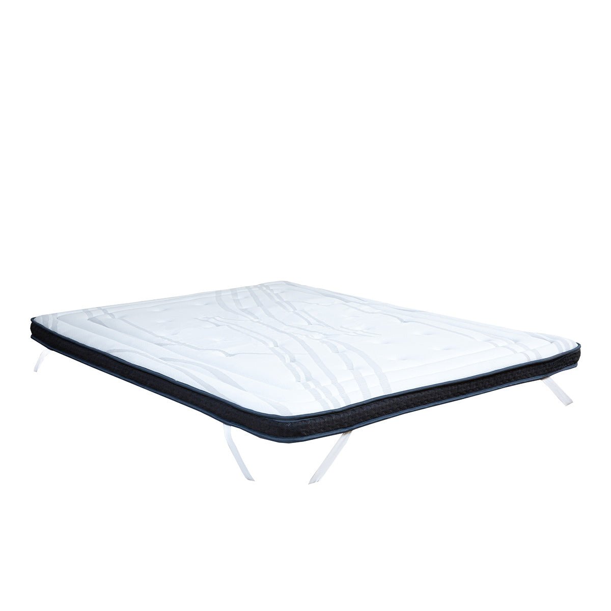 Surmatelas Mémoire de forme 5 cm PRIVILÈGE blanc, BELLECOUR