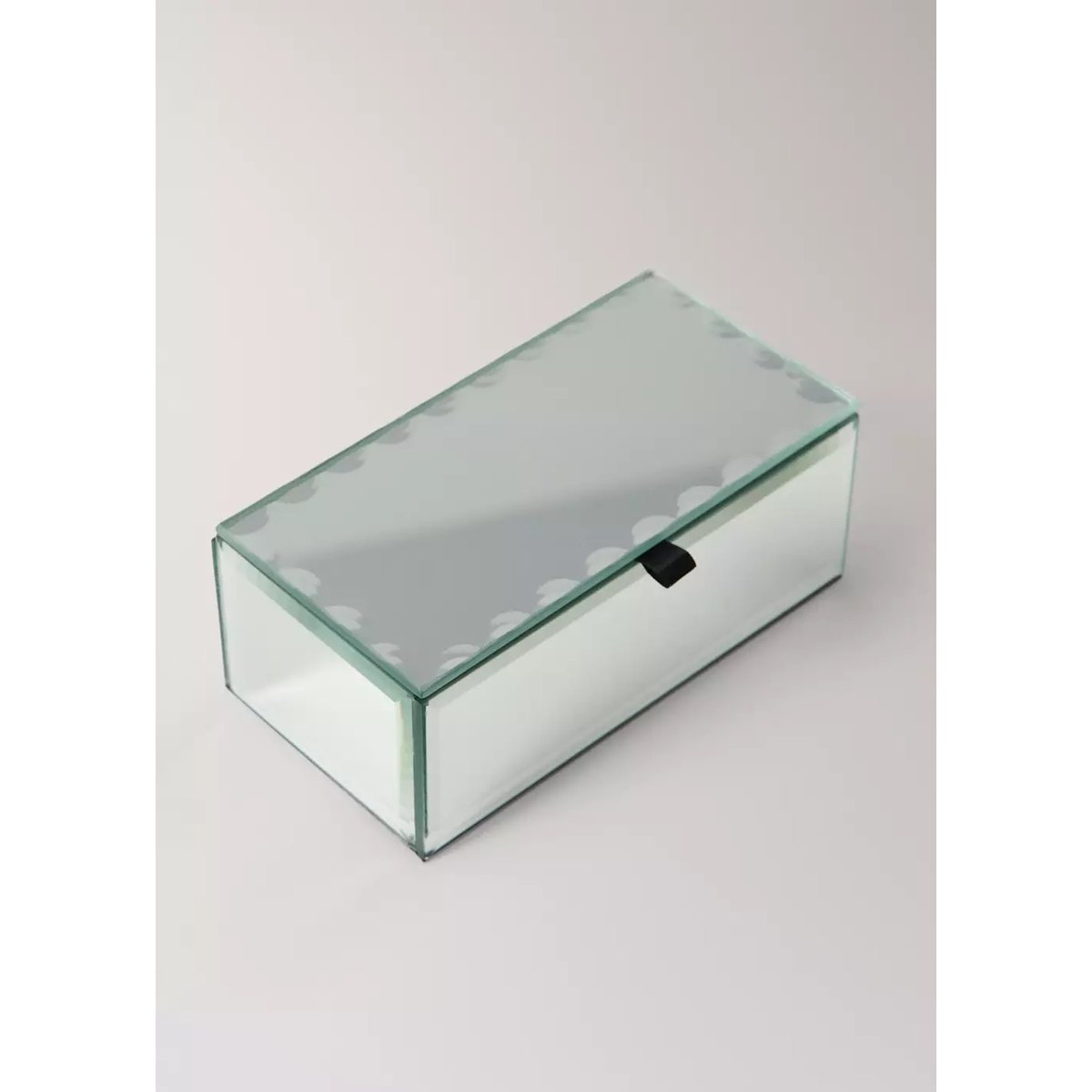 Boîte rectangulaire effet miroir argent, MANGO HOME
