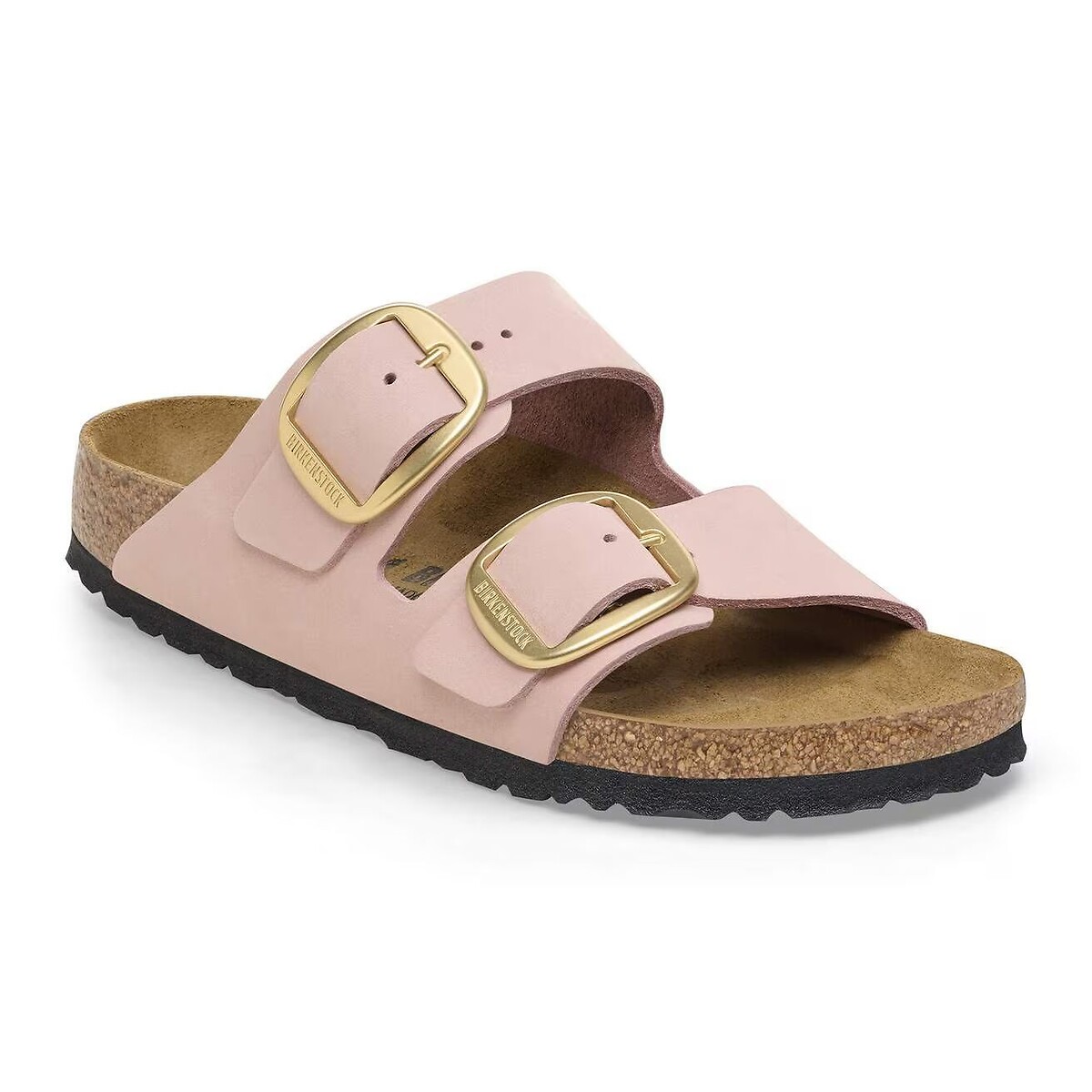 Arizona Big Buckle Double-Strap Mules pale pink, BIRKENSTOCK