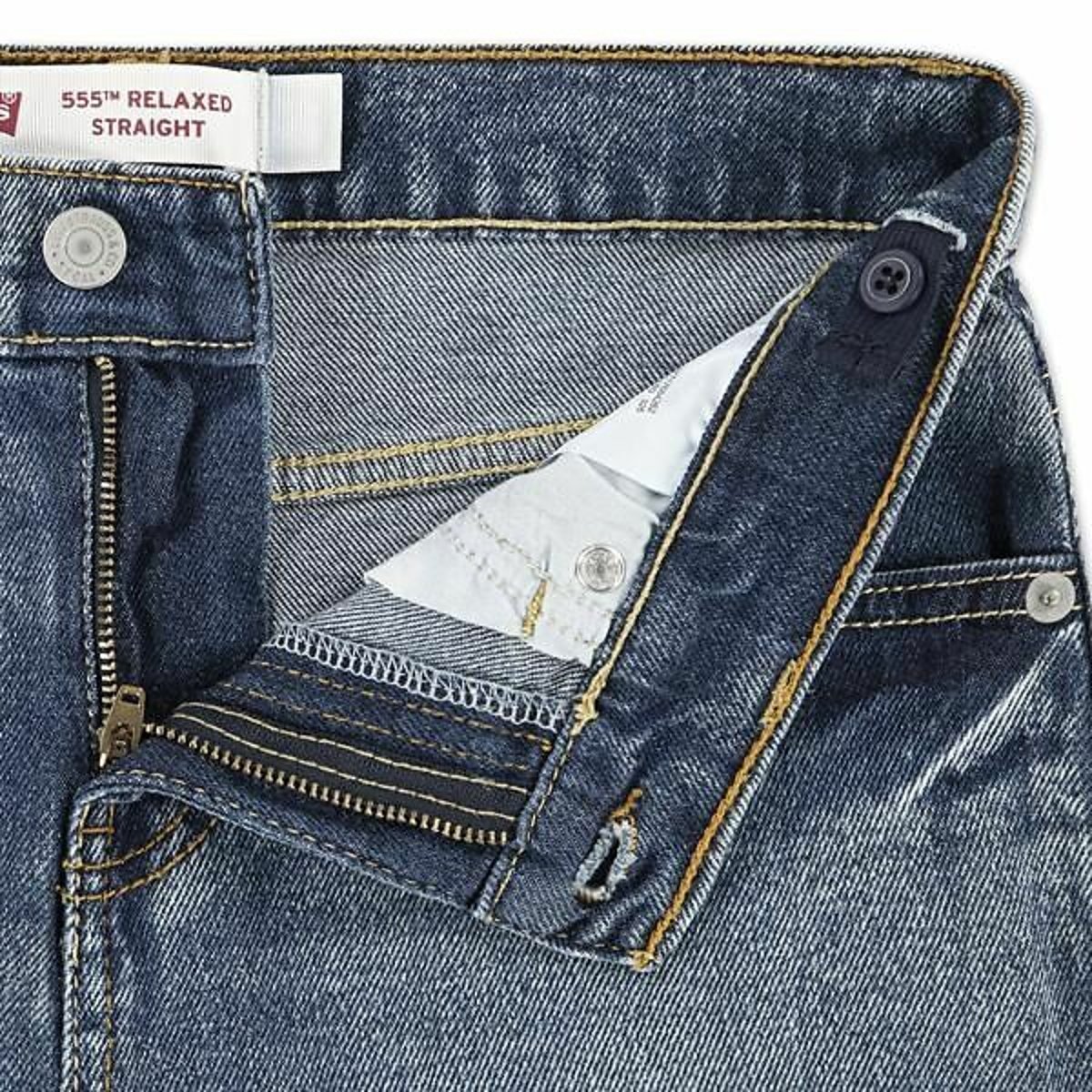Jeans largos azul desbotado, LEVI'S KIDS