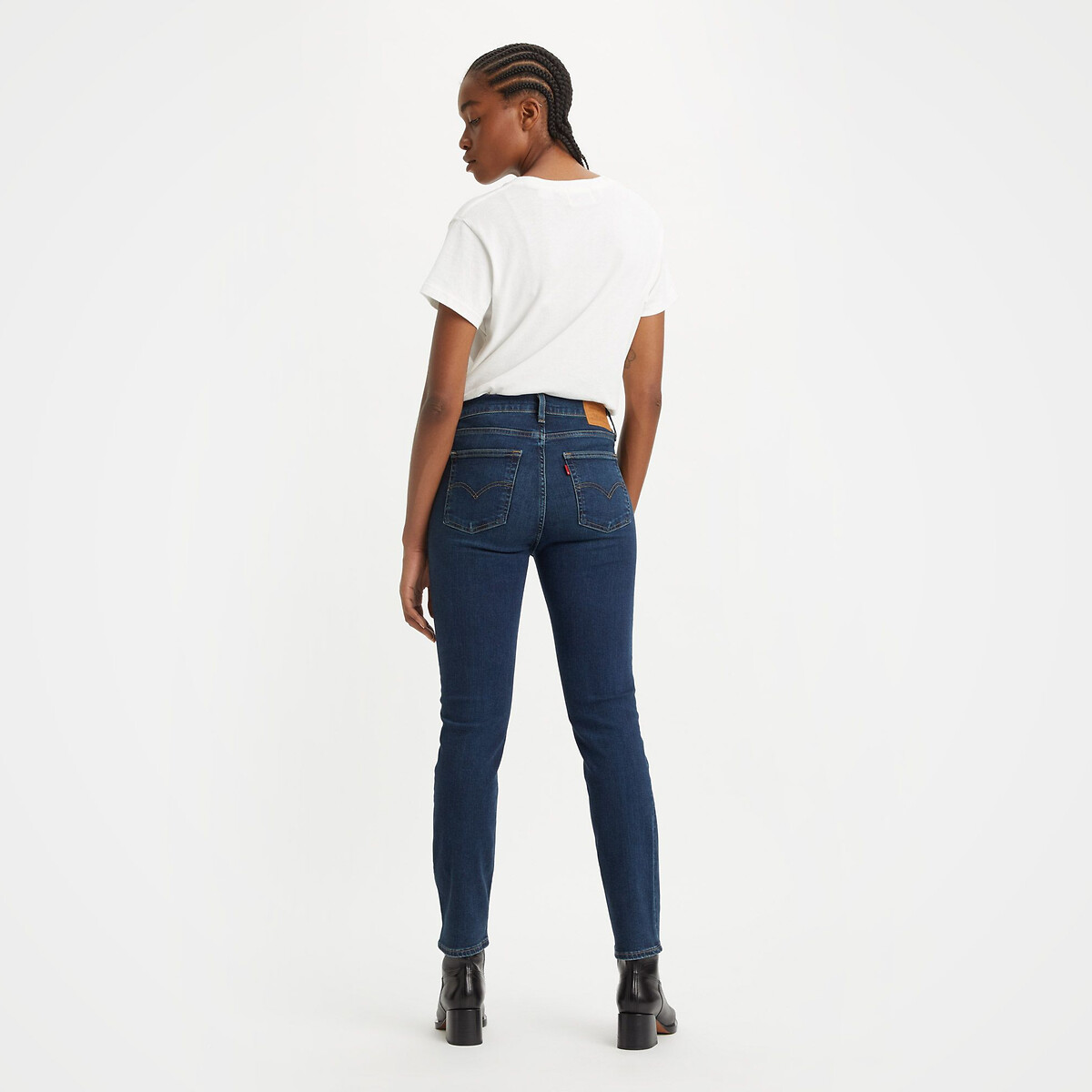 724 High Rise Straight Jeans blue swell, LEVI'S