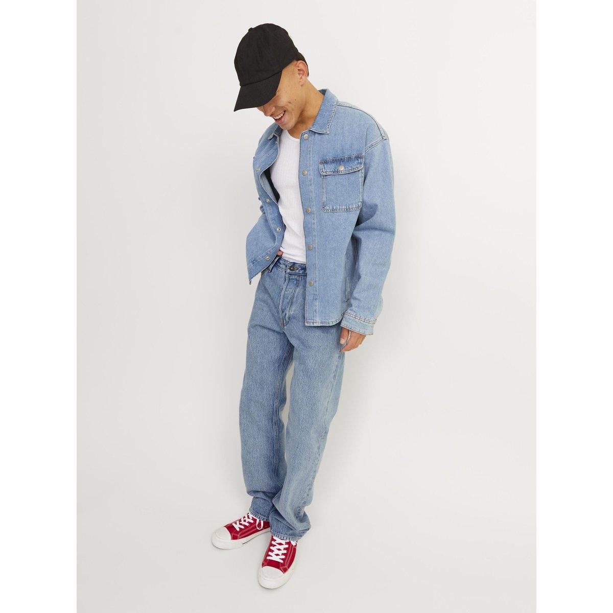 Jean Coupe Décontractée blue denim, JACK & JONES