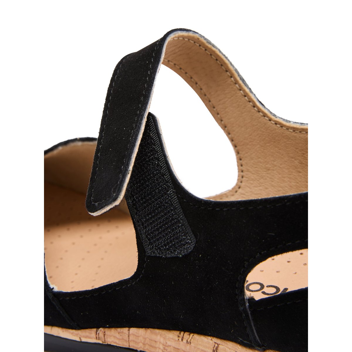 Babies patte scratch semelle amovible noir, PEDICONFORT