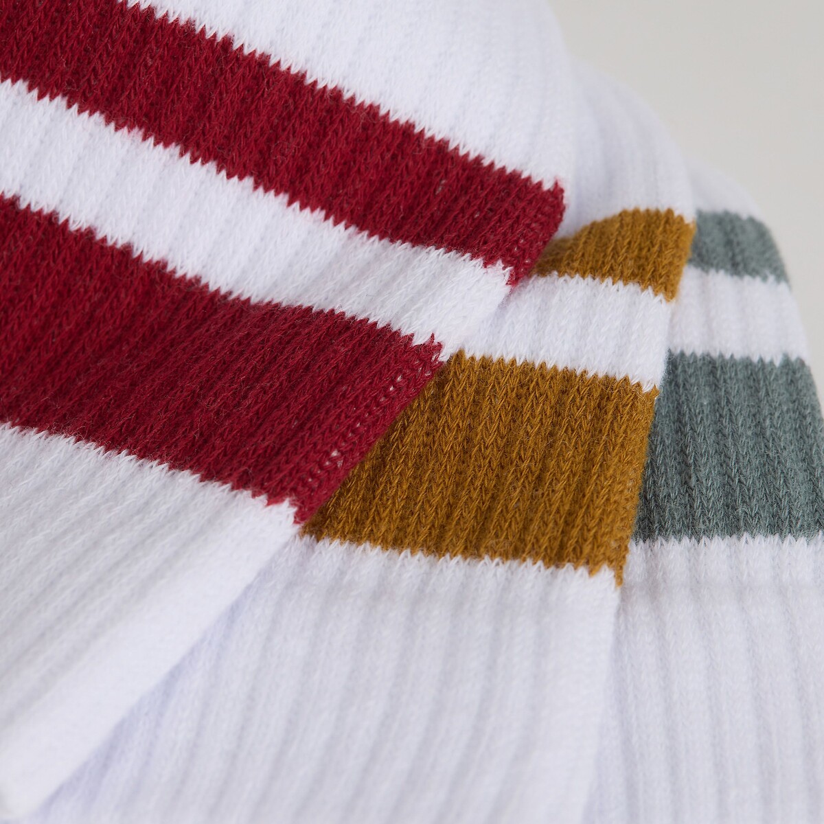 Lote de 3 calcetines lote multicolor blanco, DIM