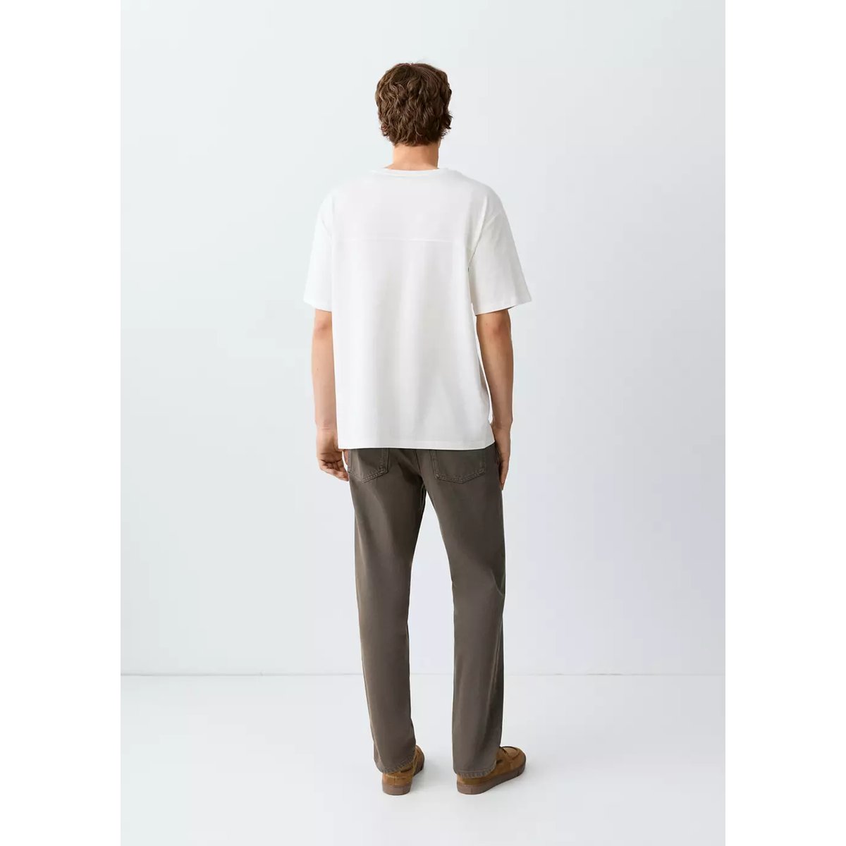 Jean regular-fit marron, MANGO TEEN