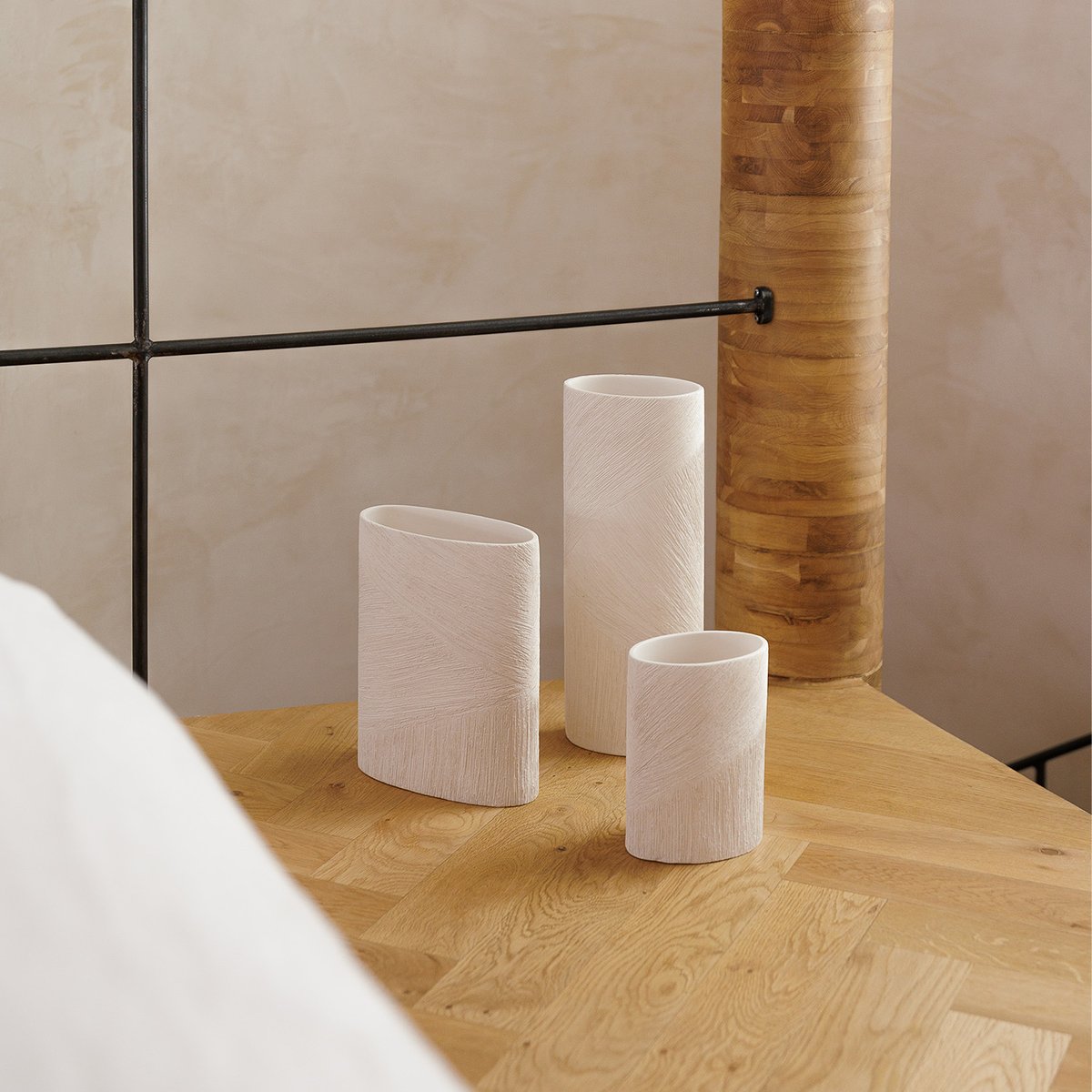 Vase VICO beige, SP COLLECTION