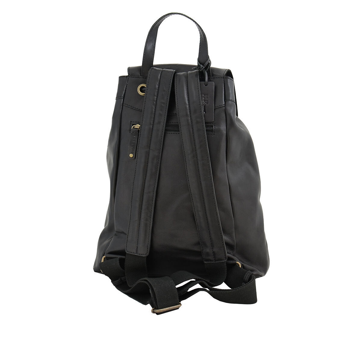 Mochila em Pele ADVENTURE, MP preto , MP