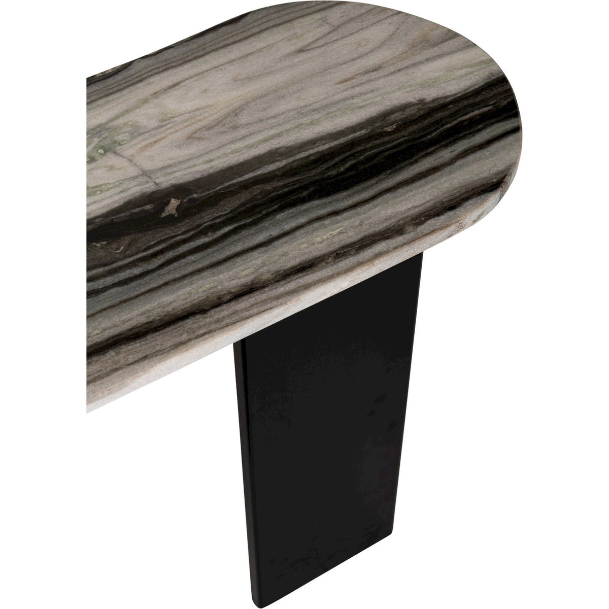 Console en pierre noir et gris, RECOLLECTION