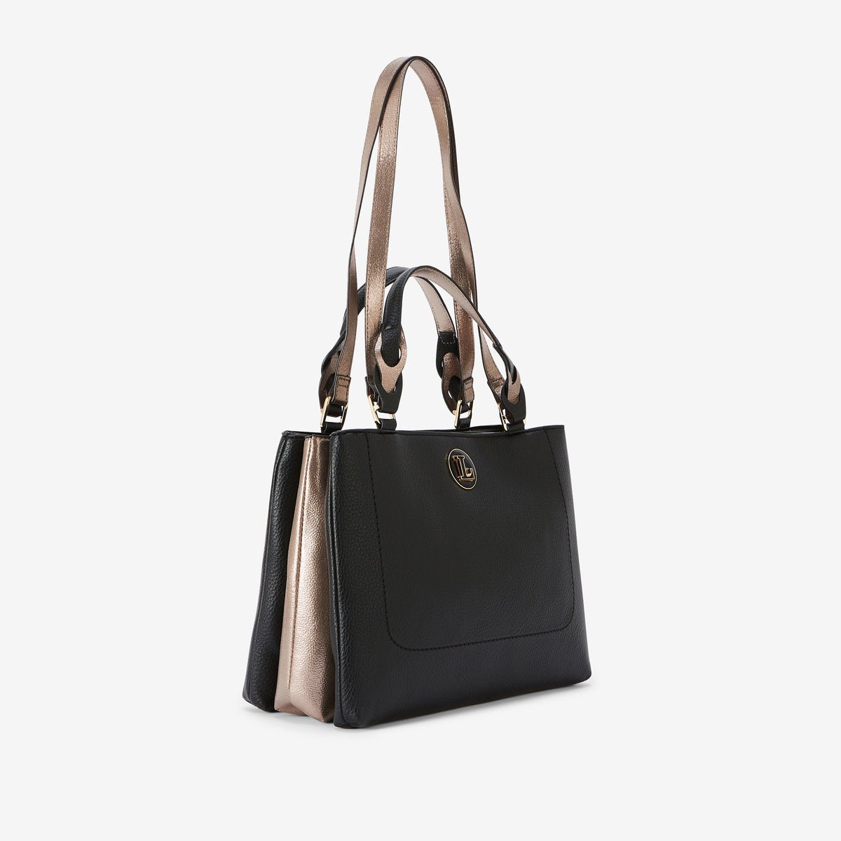 Grand sac shopper Rosabelle noir, LOLLIPOPS