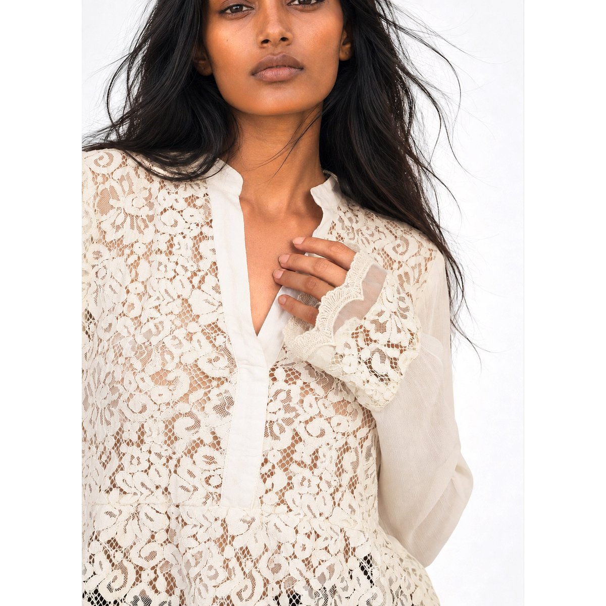Chemise SALAMA ecru, AN'GE